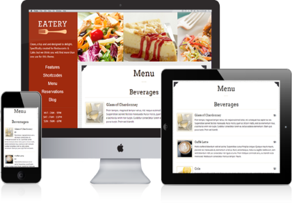 Thiết kế website nhà hàng 