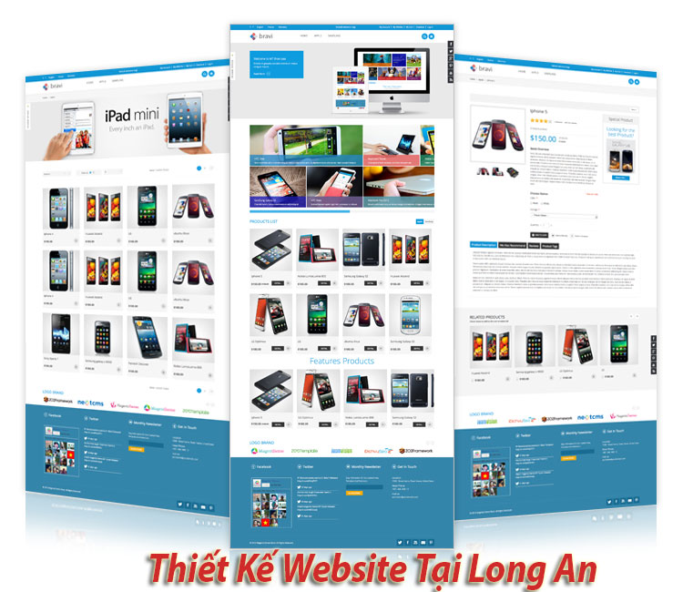 Thiết kế website giá rẻ tại Long An